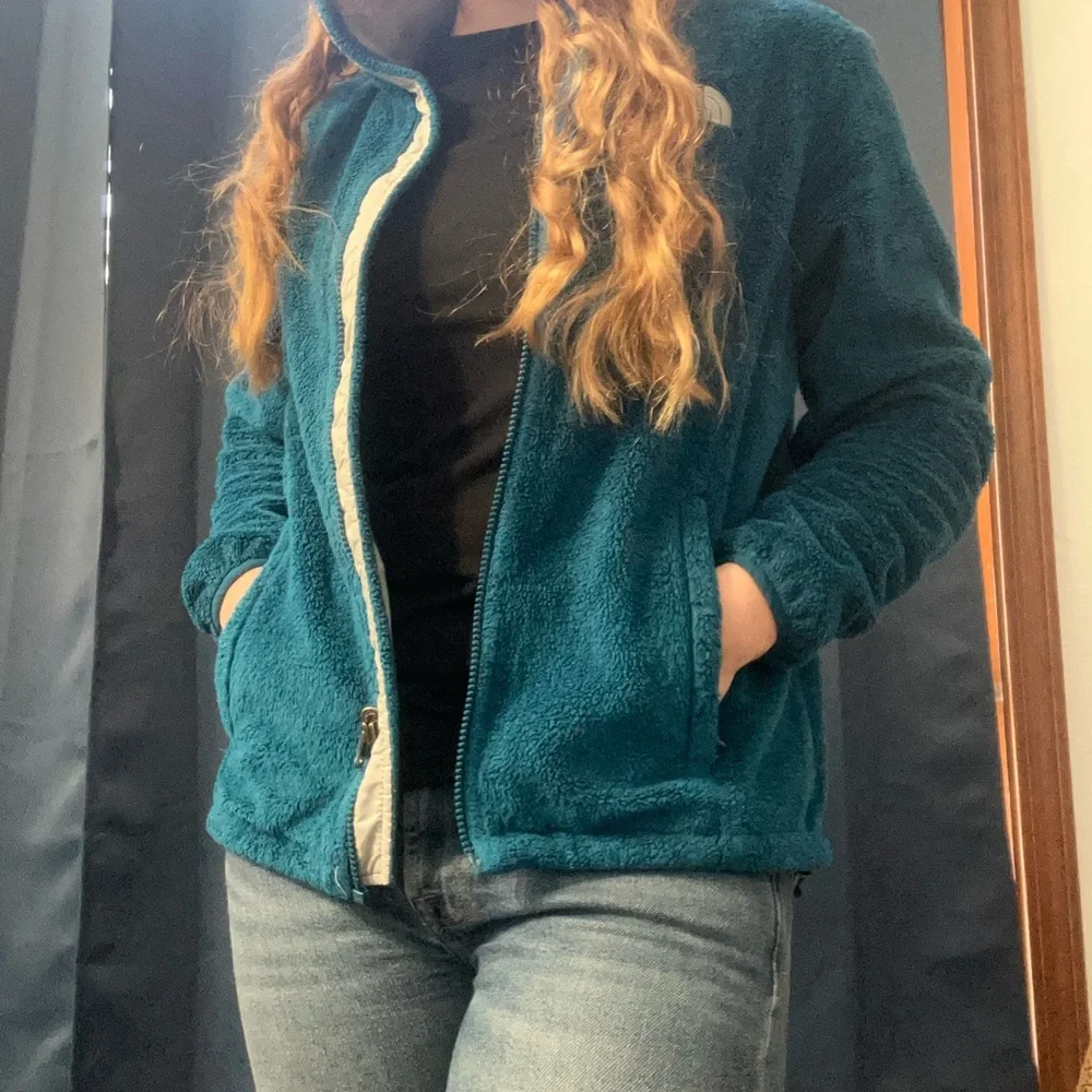 The North Face Blue Osito Fleece Jacket - Picture 5 of 6